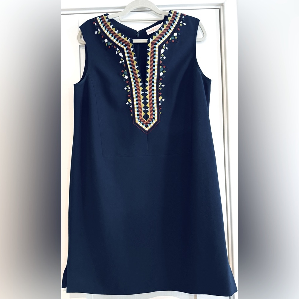 Tory Burch V- Neck Mini Dress